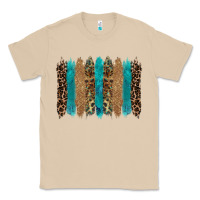 Mushroom glitter turqoise leopard tooled leather background Classic Tee - RanaPortraitStore