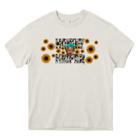 Cream howdy heifer Heavy Core Tee - JahusDesignShop