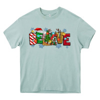 Christmas Believe Heavy Core Tee | Teevron