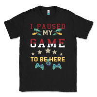Black I Paused My Game To Be Here Classic Tee - Bettercallsaul