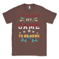 Chestnut I Paused My Game To Be Here Classic Tee - Bettercallsaul