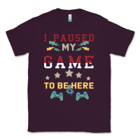 Plum I Paused My Game To Be Here Classic Tee - Bettercallsaul