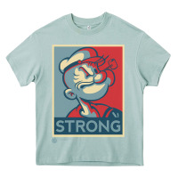 Arona 1 popeye strong brand a transparent Heavy Core Tee - tuanDangUi