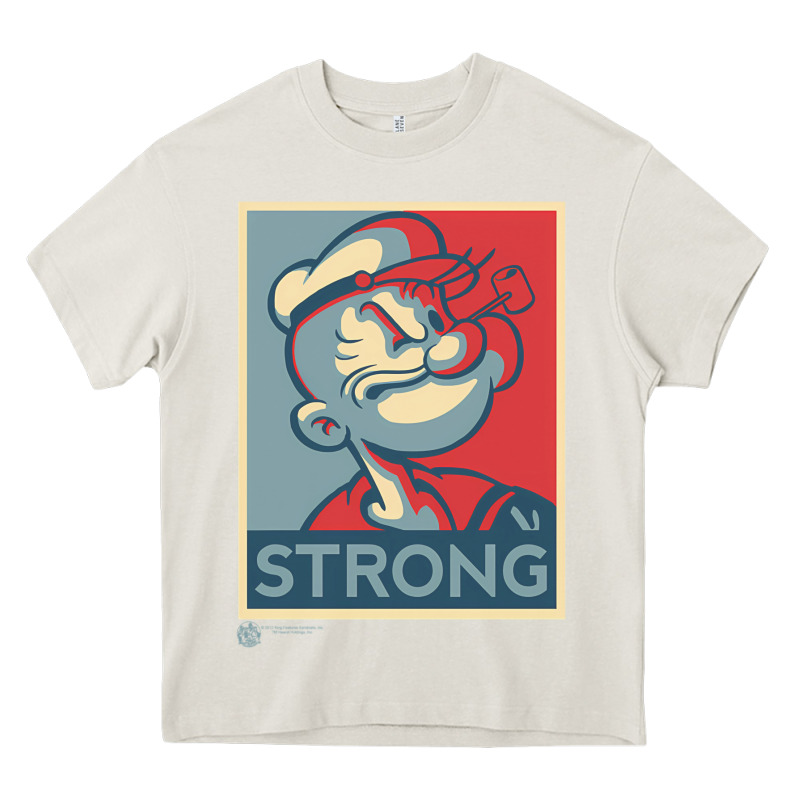 1 Popeye Strong Brand A Transparent Heavy Core Tee by tuanDangUi | Teevron