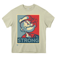 Mossy 1 popeye strong brand a transparent Heavy Core Tee - tuanDangUi
