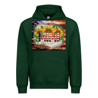 Forest Green patriotic mimi tumbler Urban Hoodie - BarkalooDesign