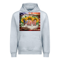 Heather Grey patriotic mimi tumbler Urban Hoodie - BarkalooDesign