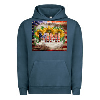 Pigment Midnight Navy patriotic mimi tumbler Urban Hoodie - BarkalooDesign