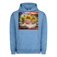 Pigment Pebble Blue patriotic mimi tumbler Urban Hoodie - BarkalooDesign