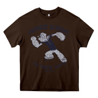 Chocolate Brown popeye poopdeck academy brand a transparent Heavy Core Tee - tuanDangUi