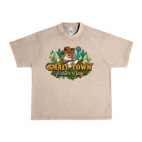 French Oak Small town Easter Day Urban Heavy Tee - NancyCooperArtShop