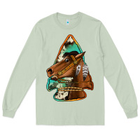 Matcha horse arrowhead Long Sleeve Tee - Jasminsmagicworld