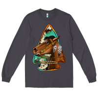 Smoke horse arrowhead Long Sleeve Tee - Jasminsmagicworld