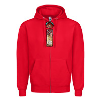Red farm life alphabet lowercase letters i Zipper Hoodie - BundleAndBundleShop