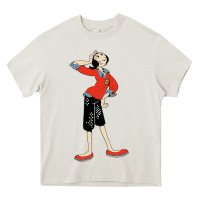 Olive Oyl Art Heavy Core Tee | Teevron