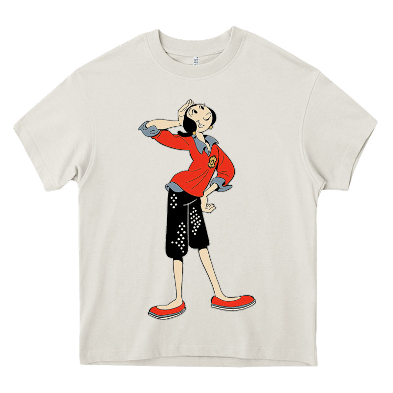 Olive Oyl Art Heavy Core Tee by tuanDangUi | Teevron