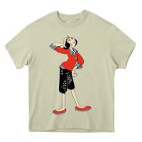 Mossy olive oyl art Heavy Core Tee - tuanDangUi