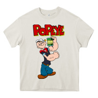 Cream popeye Heavy Core Tee - tuanDangUi