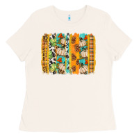 Bone fall brushstroke Ladies Tee - BundleAndBundleShop