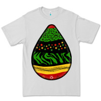 Teardrop African Pattern Premium Tee | Teevron