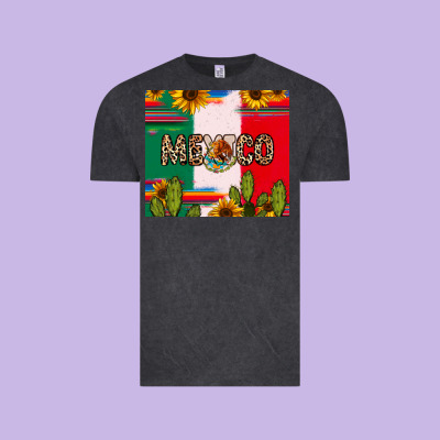 Mexico Vintage Tee Designed By Ranaportraitstore