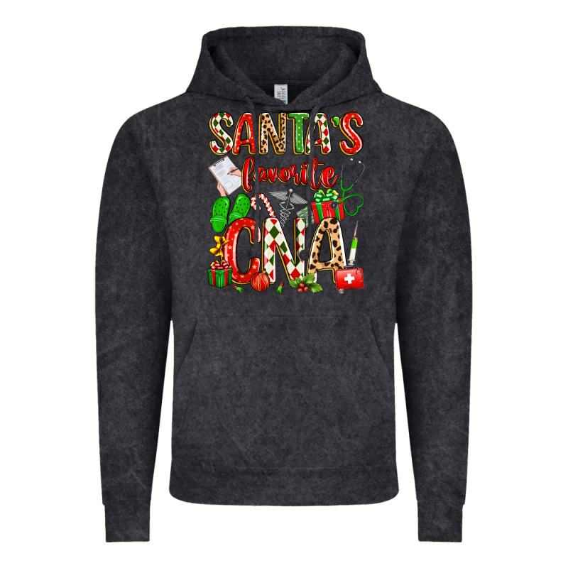 Santa's Favorite Cna Vintage Hoodie by texasbilliewilder | Teevron