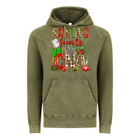 Vintage Olive santa's favorite cna Vintage Hoodie - texasbilliewilder