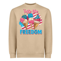 Mushroom taste like freedom 4th of july Heavyweight Sweatshirt - FaDigitalArtStudio