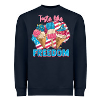 Navy taste like freedom 4th of july Heavyweight Sweatshirt - FaDigitalArtStudio