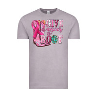 Vintage Zinc give cancer the boot Vintage Tee - NancyCooperArtShop