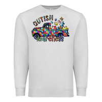 Dove Grey autism avareness Premium Sweatshirt - SublimationCraftShop