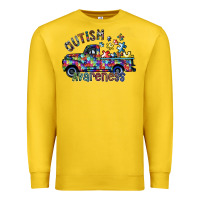 Lemon autism avareness Premium Sweatshirt - SublimationCraftShop