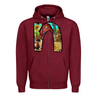 Burgundy farm life alphabet lowercase letters n Zipper Hoodie - BundleAndBundleShop