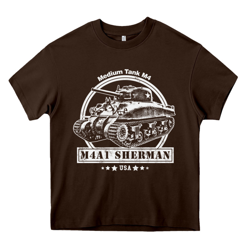 M4a1 Sherman Tank Heavy Core Tee by tuanDangUi | Teevron