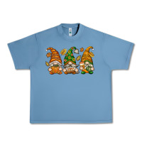 Pebble Blue Fall Gnomes Urban Heavy Tee - texasbilliewilder