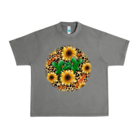 Tornado leopard cactus sunflower Urban Heavy Tee - JahusDesignShop