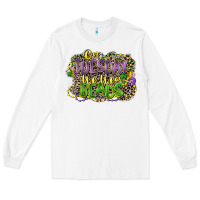 White on tuesday we wear beads Long Sleeve Tee - CowGirlArtShop