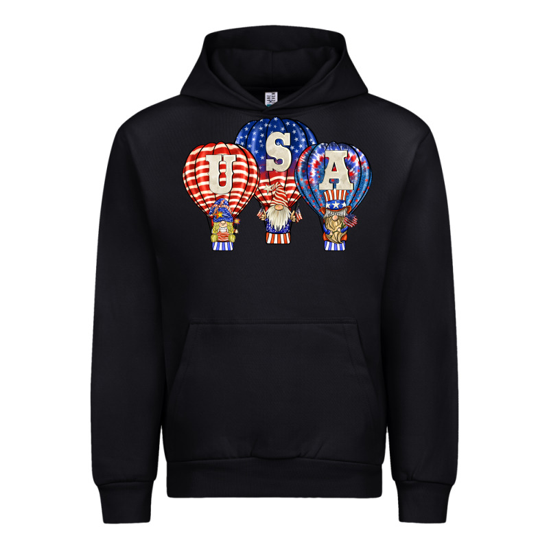 Usa Air Balloon Gnomies Urban Hoodie by BarkalooDesign | Teevron