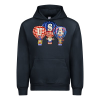 Navy usa air balloon gnomies Urban Hoodie - BarkalooDesign