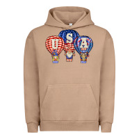 Pigment Burro usa air balloon gnomies Urban Hoodie - BarkalooDesign