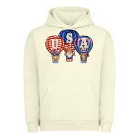 Pigment Pistachio usa air balloon gnomies Urban Hoodie - BarkalooDesign