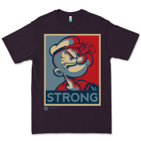 1 Popeye Strong Brand A Transparent Premium Tee | Teevron