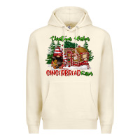 Sandshell christmas wishes gingerbread kisses Premium Hoodie - FaDigitalArtStudio