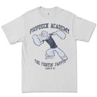 Dove Grey popeye poopdeck academy brand a transparent Premium Tee - tuanDangUi