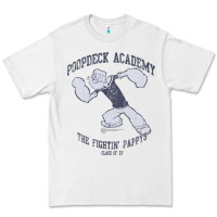 White popeye poopdeck academy brand a transparent Premium Tee - tuanDangUi