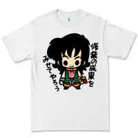White ヤムチャ yamcha Premium Tee - tuanDangUi