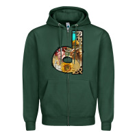 Sports Green farm life alphabet lowercase letters d Zipper Hoodie - BundleAndBundleShop