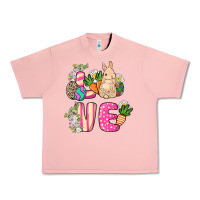 Salmon Love Easter Urban Heavy Tee - NancyCooperArtShop