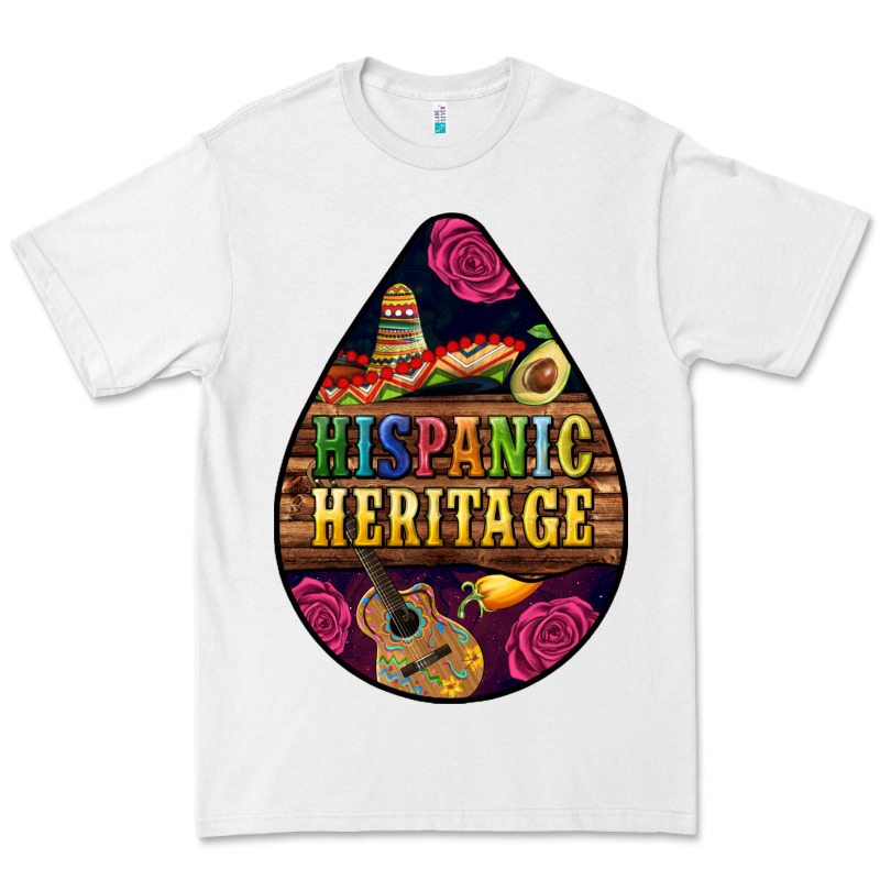 Teardrop Hispanic Heritage Premium Tee by BundleAndBundleShop | Teevron