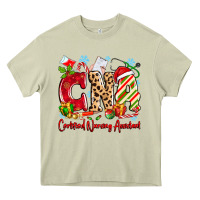 Mossy CNA Certified Nursing Assistant Christmas Heavy Core Tee - MaliasSmallBusiness